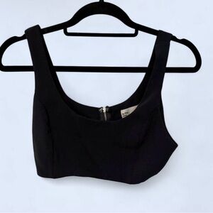 Deep Navy Women's Crop Top